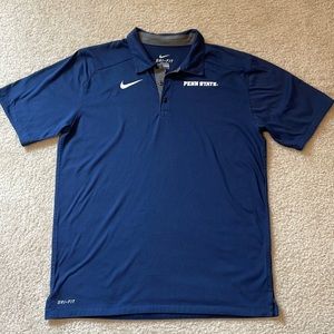 Penn State Nike Dri-Fit Polo Shirt